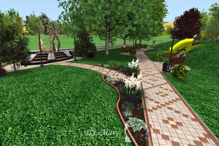 Projektowanie trawnika w ogrodzie