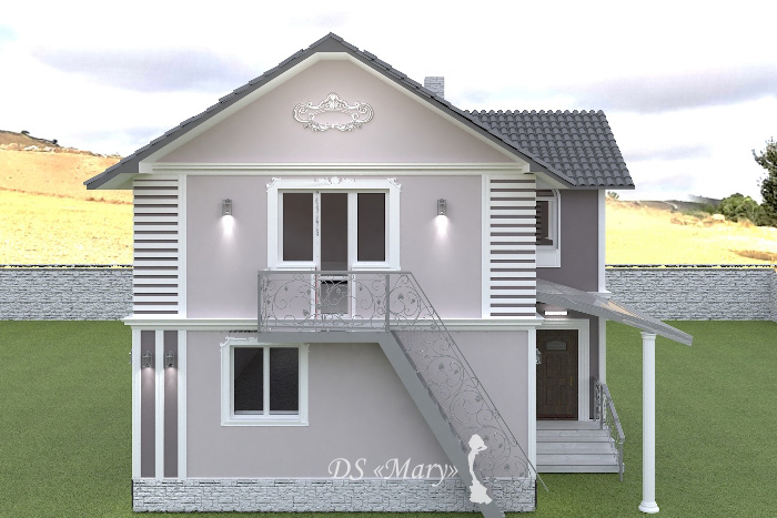 Architekci elewacji domu