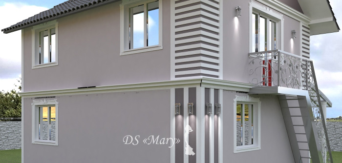 Architektura elewacji domu