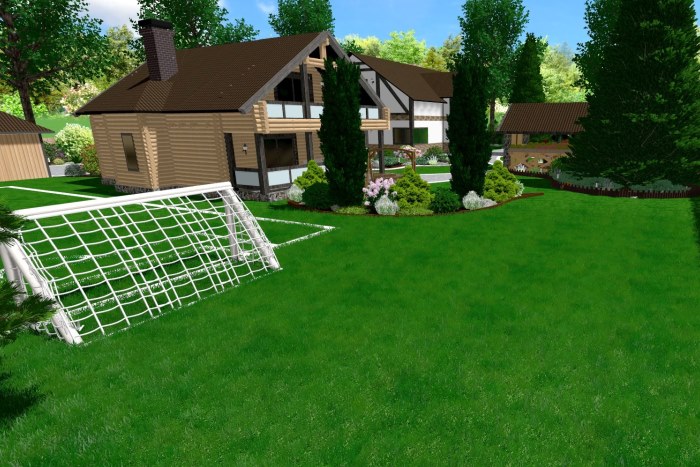 Projekt placu zabaw w ogrodzie