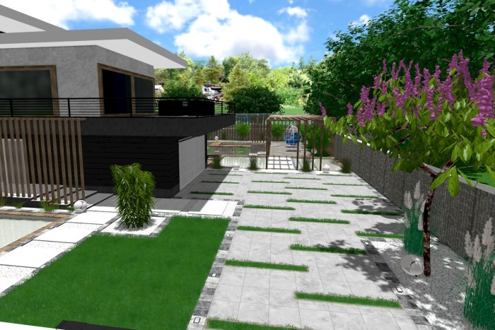 Projektowanie ścieżki w ogródku