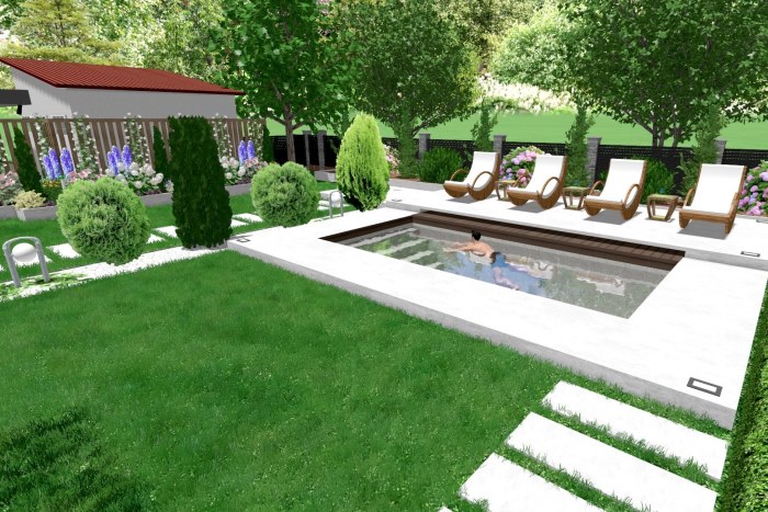 Projektowanie basenu w ogrodzie