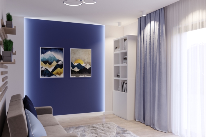 Projektowanie wnętrza pokoju dla gości