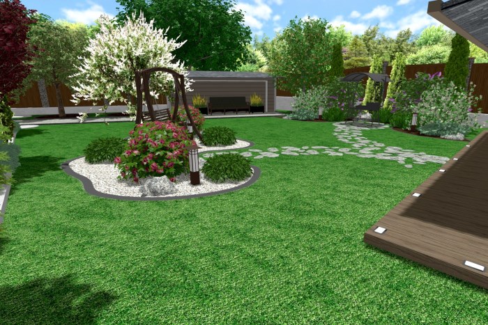 Płac zabaw w ogrodzie