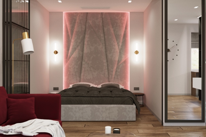 Czerwony kolor w projektowaniu wnętrza